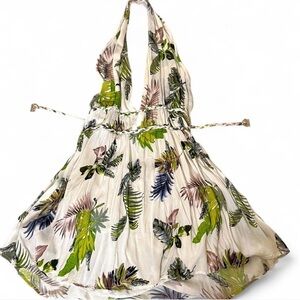 Tropical Halter Dress